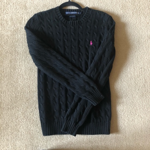 ralph lauren women's crew neck sweater